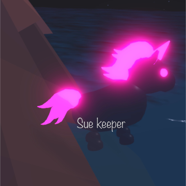 Pet Mega Neon Evil Unicorn In Game Items Gameflip - evil unicorn adopt me roblox images