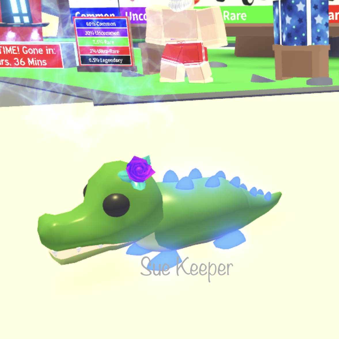 Pet Mega Neon Fr Crocodile In Game Items Gameflip - alligators vs crocodiles roblox games