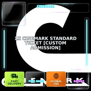 1X CINEMARK STANDARD TICKET [CUSTOM ADMISSION] - Official Code