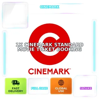 1x Cinemark Standard Admission Pass (Manual Delivery)