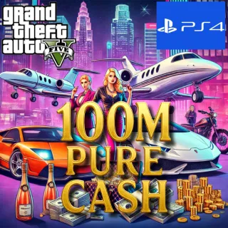 GTA V 100M PURE CASH ACCOUNT | GTA 5 | PLAYSTATION 4
