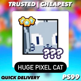 HUGE PIXEL CAT