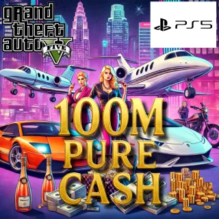 GTA V 100M PURE CASH MODDED ACCOUNT | GTA 5 | PLAYSTATION 5