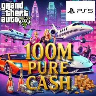 GTA V 100M PURE CASH MODDED ACCOUNT | GTA 5 | PLAYSTATION 5