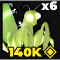 6x mantis