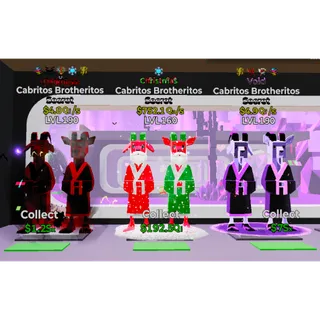 CABRITOS BROTHERITOS 3X BUNDLE
