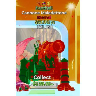3 TRAIT FOOTBALL CANNONE MALEDETTONE