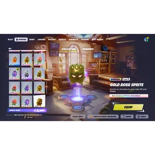 ALL 5 NEW GOLD SPRITES NO GRIM