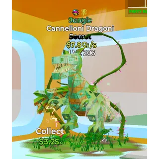 2 TRAIT JUNGLE CANNELLONI DRAGONI