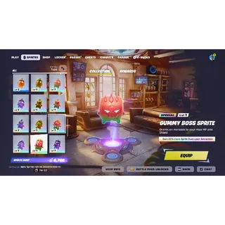 ALL 5 NEW GUMMY SPRITES EXCEPT GRIM