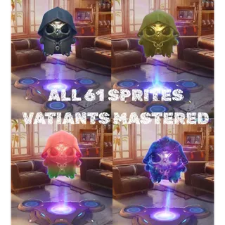 All 61 SPRITE VARIANTS MAXED