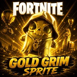 Gold Grim Reaper Sprite
