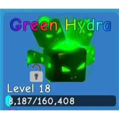 Green Hydra │ Bubble Gum Simulator