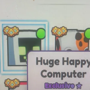 Huge Happy Computer