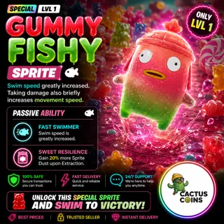 GUMMY FISHY SPRITE (NEW)