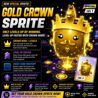 GOLD CROWN SPRITE (LVL 1)