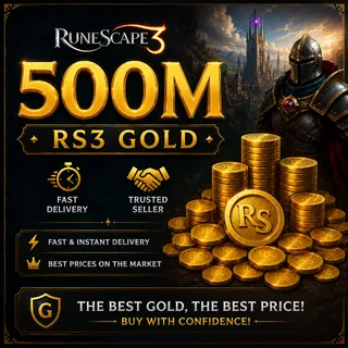 RUNESCAPE 3 - GOLD 500M