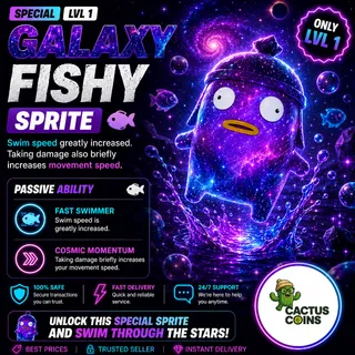 GALAXY FISHY SPRITE (NEW)
