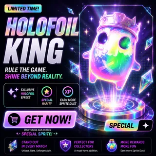 HOLOFOIL KING SPRITE (NEW)