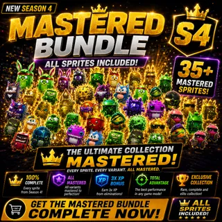 MASTERED BUNDLE (ALL S4 SPRITES
