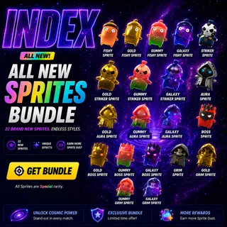 ALL NEW SPRITES BUNDLE (INDEX)