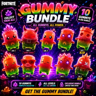 GUMMY BUNDLE - ALL 10 GUMMY SPRITES