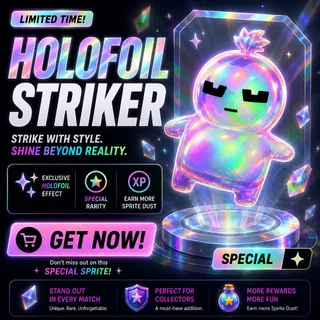 HOLOFOIL STRIKER SPRITE (NEW)