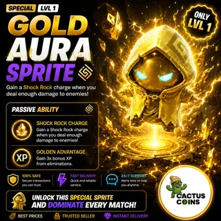 GOLD AURA SPRITE (NEW)