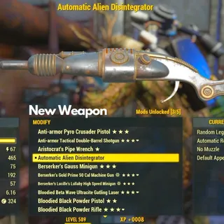 Plan:Alien Disintegrator