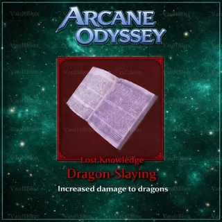 Arcane Odyssey Dragon Slaying | Lost Knowledge