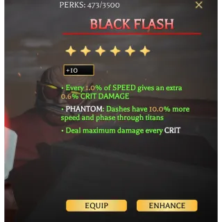 Black Flash | +10