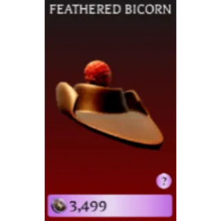 Custom Feathered Bicorn