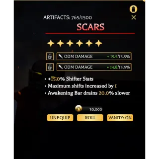 Aotr Scars | 10.4 / 9.7 | Shifter Buff