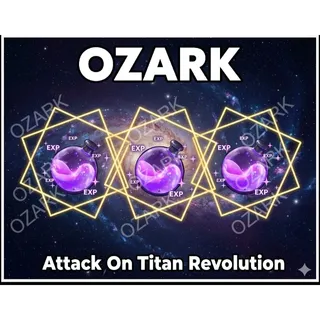 3x 2H Exp Potion | Aotr 