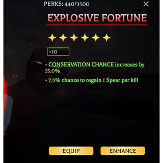 Explosive Fortune +10
