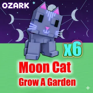 6X Moon Cat | Grow A Garden