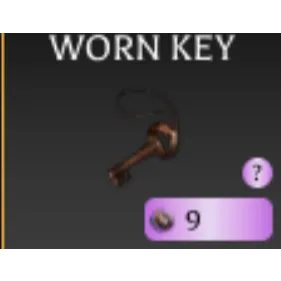 70 Worn Key
