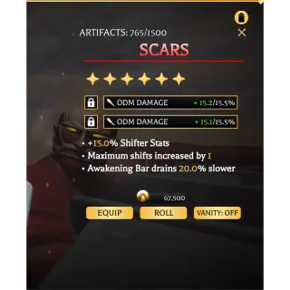 Aotr Scars | 15.2 / 15.1 | Odm/Ts Damage