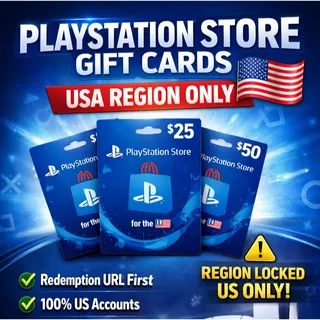 $10.00 USD PlayStation Store Gift Card (US Region) | Instant Delivery | 100% Valid Code