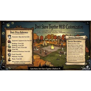 Don't Starve Together Custom MOD Development