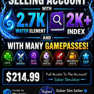 Account For Pet//Saber Simulator