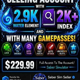 Account For Pets//Saber Simulator