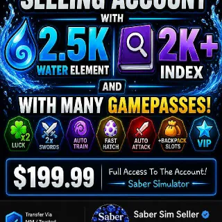 Accounts For Pets//Saber Simulator
