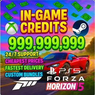 FH5 $999mil CREDIT CHEAP