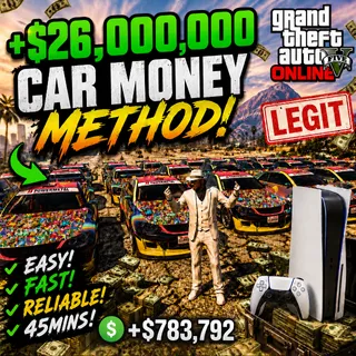 GTA5 PS5 Money $26mil