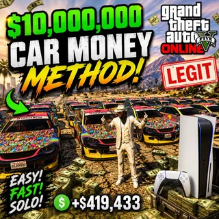 GTA5 PS5 Money $10Mil