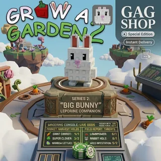 BIG BUNNY GROW A GARDEN 2