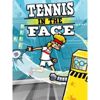 Tennis in the face Instant Delivery