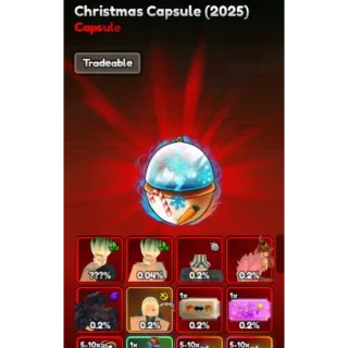 100k Christmas Capsule (2025)  // Anime Last Stand