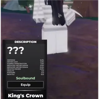 King's Crown // Type Soul